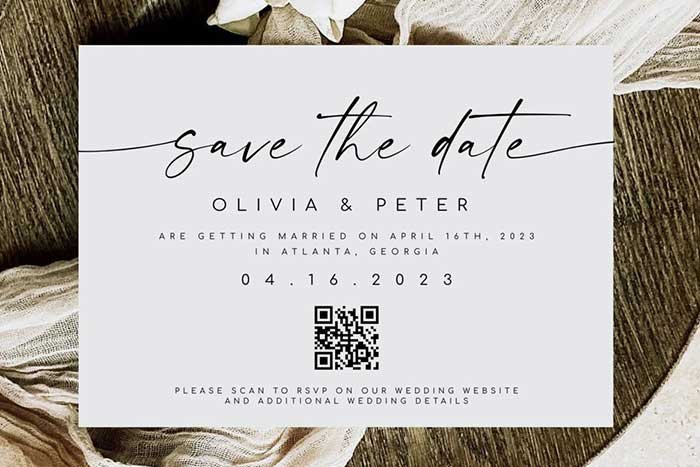 Save the Date Wedding Invitations Kenya