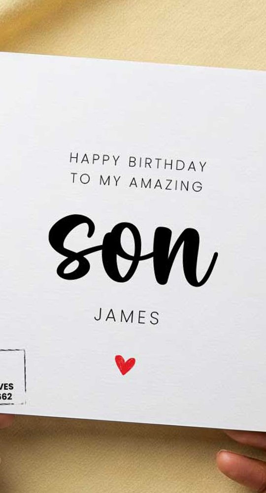 Son birthday greeting cards Kenya