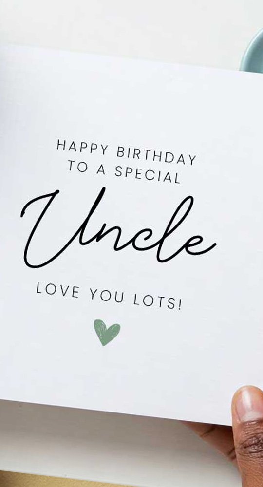 Uncle Birthday Greeting Cards Kenya