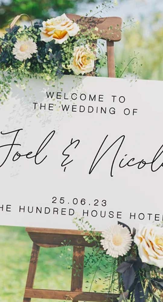 Wedding Signages Kenya