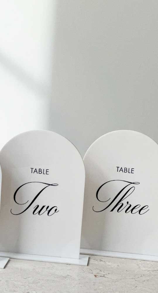 Wedding Table Numbers Kenya