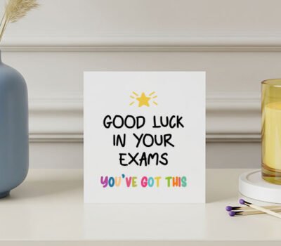 Success Cards for Exams