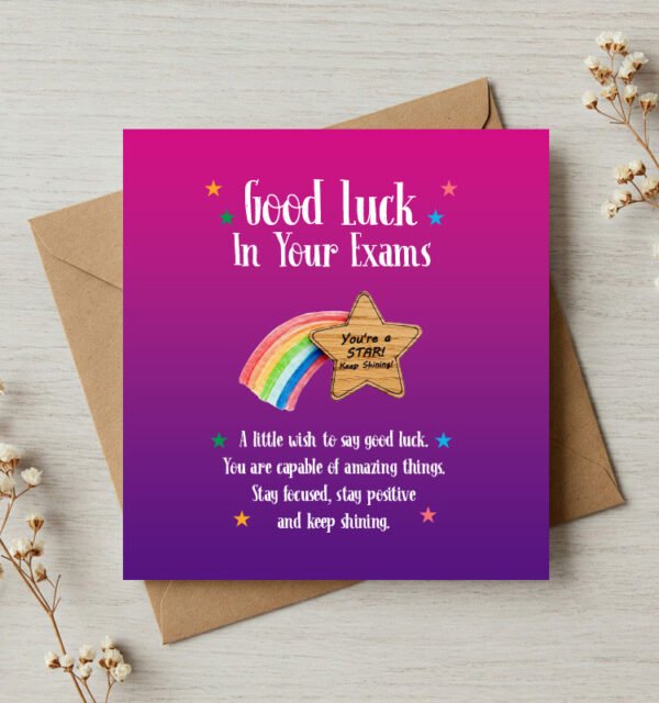 Good Luck in your Exam Success Greeting Card - Image 1