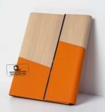 Custom Branded B5 Bamboo Flap Notebook - Image 4
