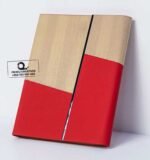 Custom Branded B5 Bamboo Flap Notebook - Image 5