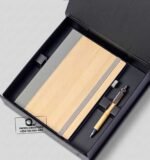 Custom Branded 2 in 1 Bamboo Notebook Giftsets - Image 4