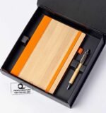 Custom Branded 2 in 1 Bamboo Notebook Giftsets - Image 5