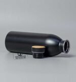 Custom Branded Bamboo Lid Aluminium Water Bottle - Image 2