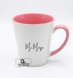 Custom Branded Concave Coloured Mugs - Image 2