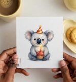 Cute-Koala-Happy-Birthday-Greeting-Card