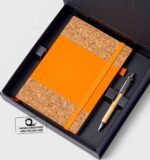 Custom Branded 2 in 1 Double Cork Notebook Giftset - Image 4