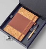 Custom Branded 2 in 1 Double Cork Notebook Giftset - Image 3