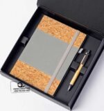 Custom Branded 2 in 1 Double Cork Notebook Giftset - Image 2