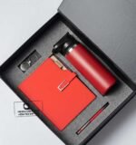 Custom Branded 4 in 1 Dual Flask Gift Set Grey - Image 4