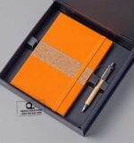 Custom Branded 2 in 1 Eco Mid Pen Giftset - Image 4
