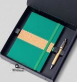 Custom Branded 2 in 1 Eco Mid Pen Giftset - Image 5