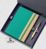 Custom Branded 2 in 1 Eco Side Pen Giftset