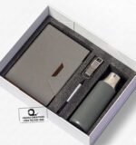 Custom Branded 4 in 1 Gold Strip Gift Set Red - Image 2