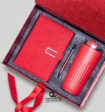 Custom Branded 3 in 1 Magnetic Buckle Gift Set Blue - Image 2