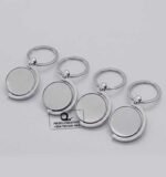 Custom Branded Rotating Half Circle Metal Keyring - Image 2