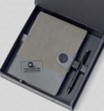 Custom Branded 2 in 1 Round Buckle Pen Giftset - Image 4