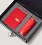 Custom Branded 4 in 1 Sleek Gift Set Blue - Image 2