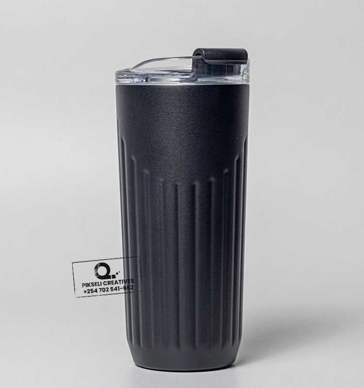Sleek-Tumbler-Black Custom Branded Sleek Tumblers - Image 1