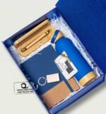 Custom Branded 4 in 1 Woodbase and Top Gift Set Green - Image 3