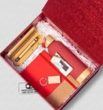 Custom Branded 4 in 1 Woodbase and Top Gift Set Green - Image 4