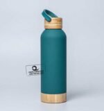 Custom Branded Wooden Base Eco Flasks - Image 2